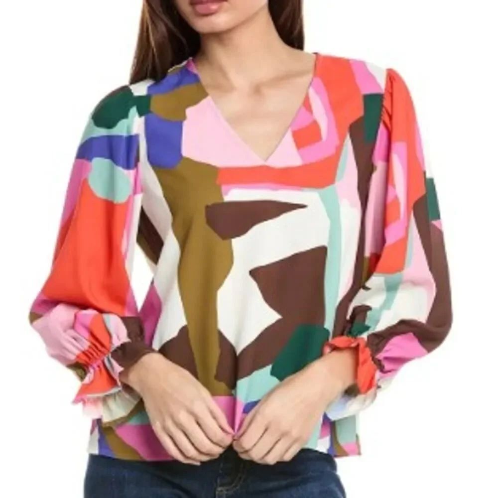 Crosby by Mollie Burch Jamie Top in Shape Shifter Women’s Sz. S